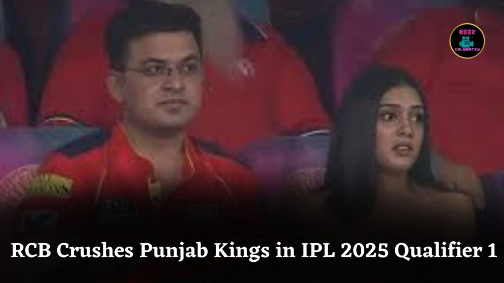 RJ Mahvash’s Support for Punjab Kings and Subhankar’s Impact in IPL 2025 Qualifier 1 Match