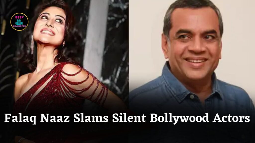 Falaq Naaz Questions Silent Bollywood Actors Amid Operation Sindoor, Sparks National Debate
