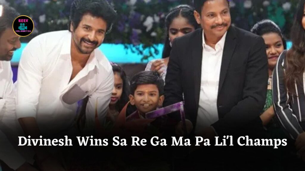 Divinesh Wins Sa Re Ga Ma Pa Li'l Champs Season 4 on Zee Tamil's Singing Reality Show