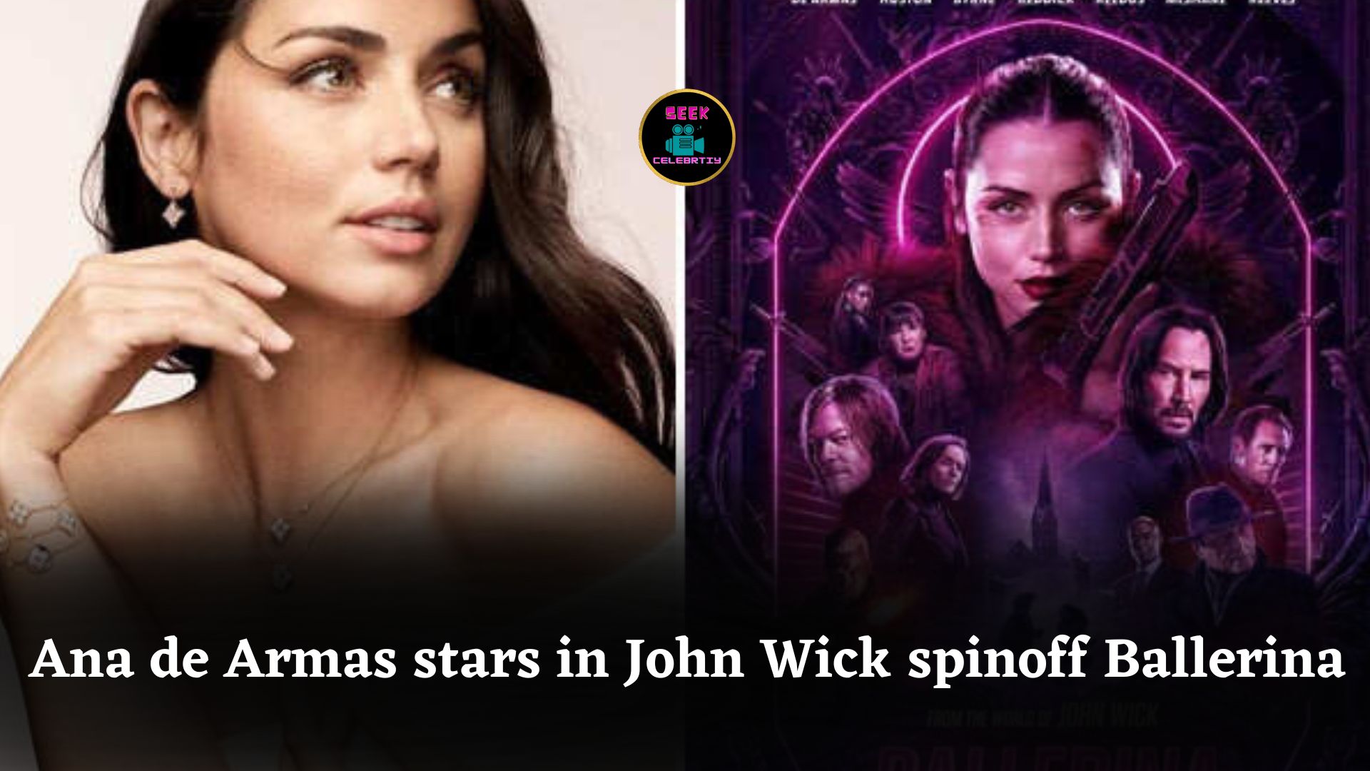 Ana de Armas stars as skilled assassin Eve in John Wick spinoff Ballerina releasing June 2025