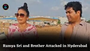 Telugu Actress Ramya Sri and Brother Attacked During Land Dispute Near Hyderabad Police Station