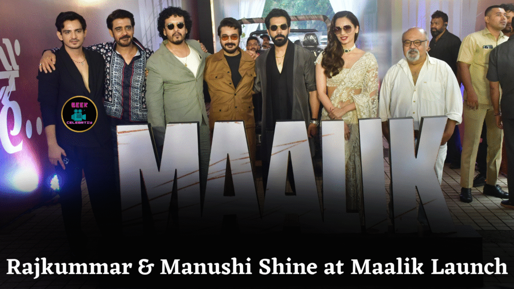 Rajkummar, Manushi, Prosenjit Shine at Maalik Launch