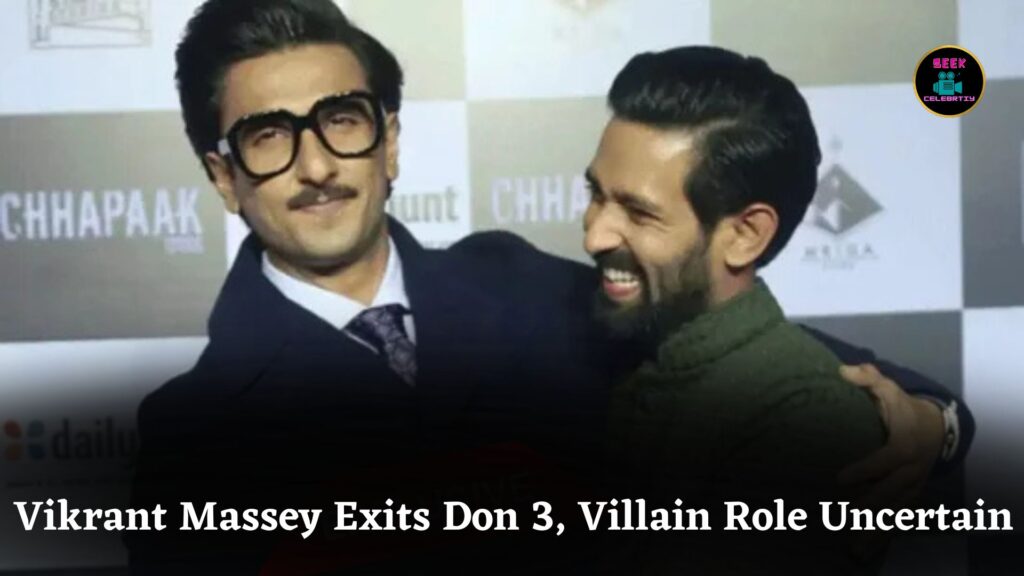 After Kiara Advani, Vikrant Massey Also Exits Ranveer Singh’s Don 3 Due to Creative Differences