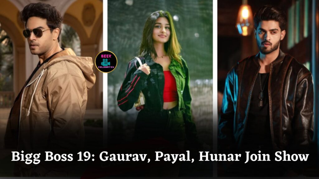 Bigg Boss 19 Contestants List: Gaurav Khanna, Payal Gaming, Hunar Gandhi Join Salman Khan Show