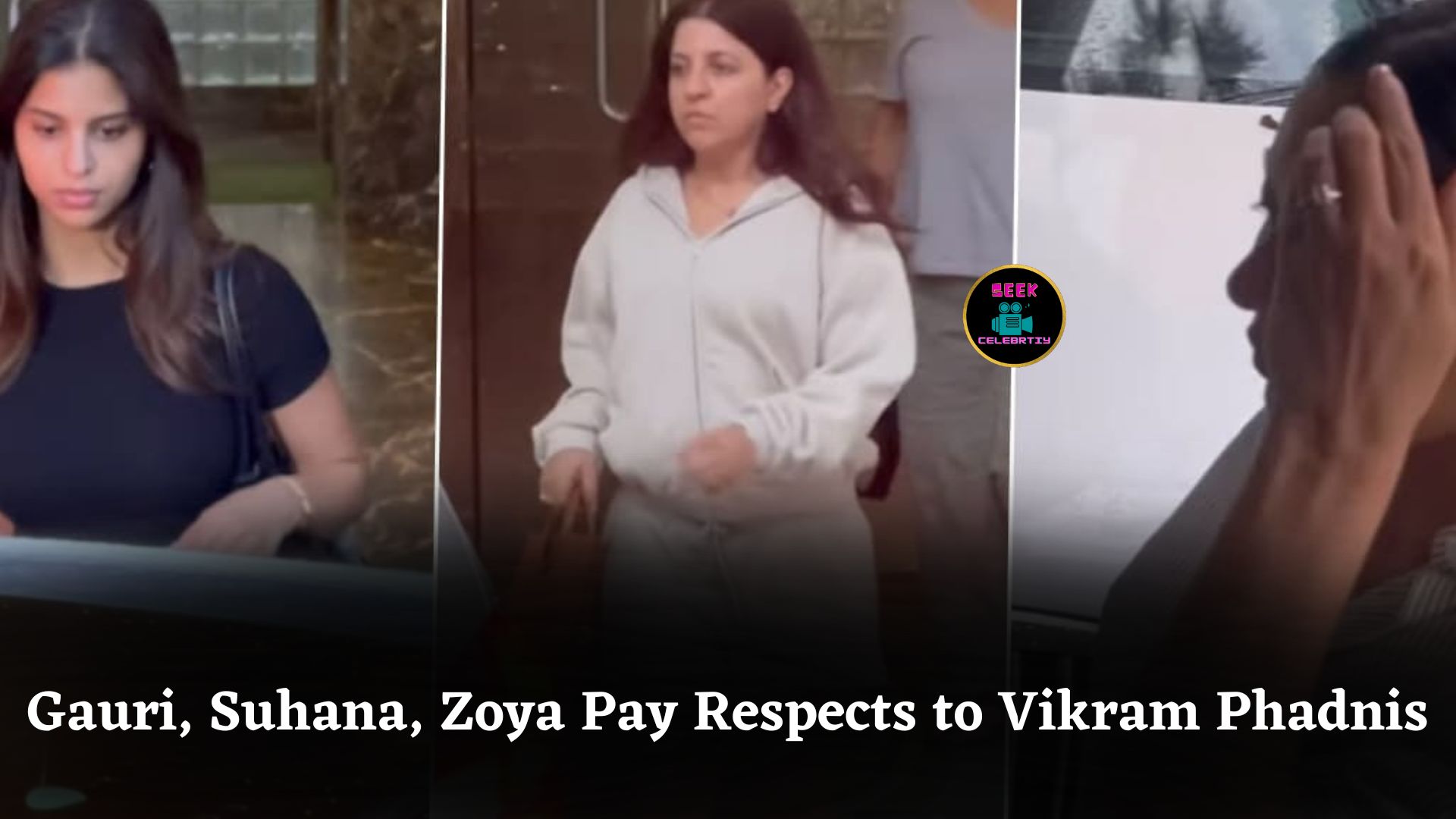 Gauri Khan, Suhana Khan, Zoya Akhtar, Others Pay Respects at Vikram Phadnis’ Father’s Demise