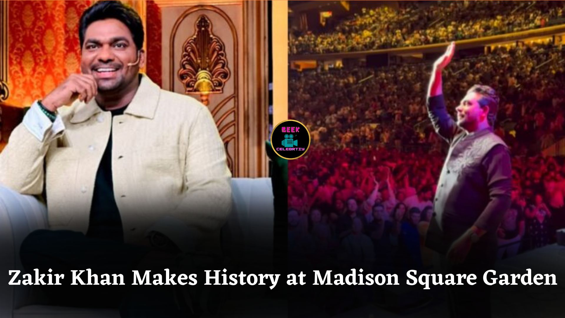 Zakir Khan Becomes First Hindi Comedian to Perform at Madison Square Garden, Hasan Minhaj Celebrates