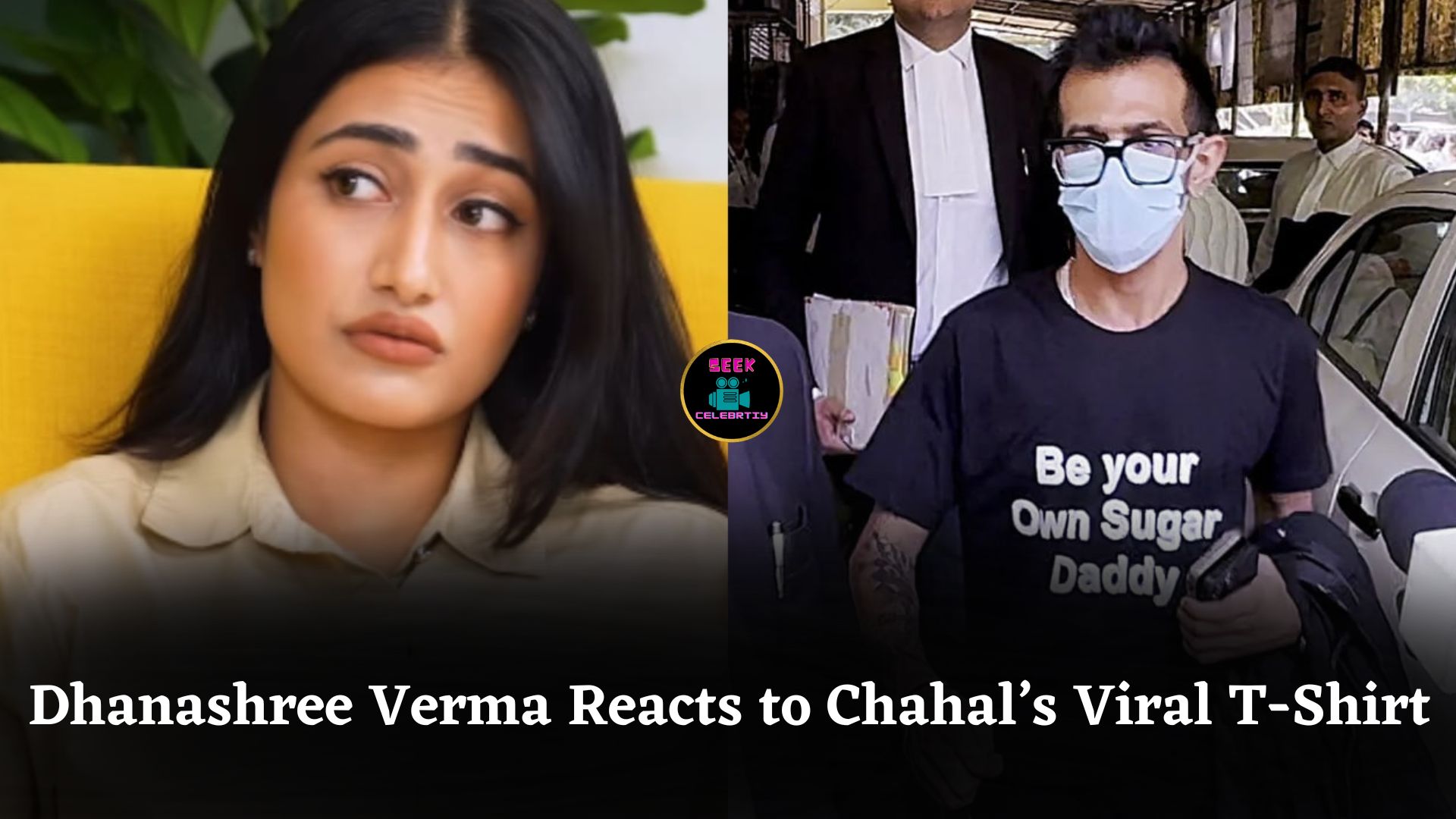 Dhanashree Verma Reacts to Yuzvendra Chahal’s Viral T-Shirt During Emotional Divorce Court Hearing