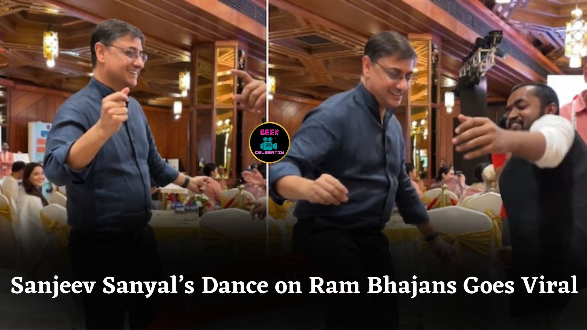 PM Adviser Sanjeev Sanyal’s Joyful Dance on Ram Bhajans at Swarajya Conclave Delights Internet