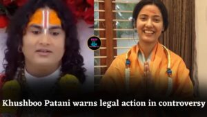 Who is Khushboo Patani and why did she warn legal action amid the Aniruddhacharya controversy?