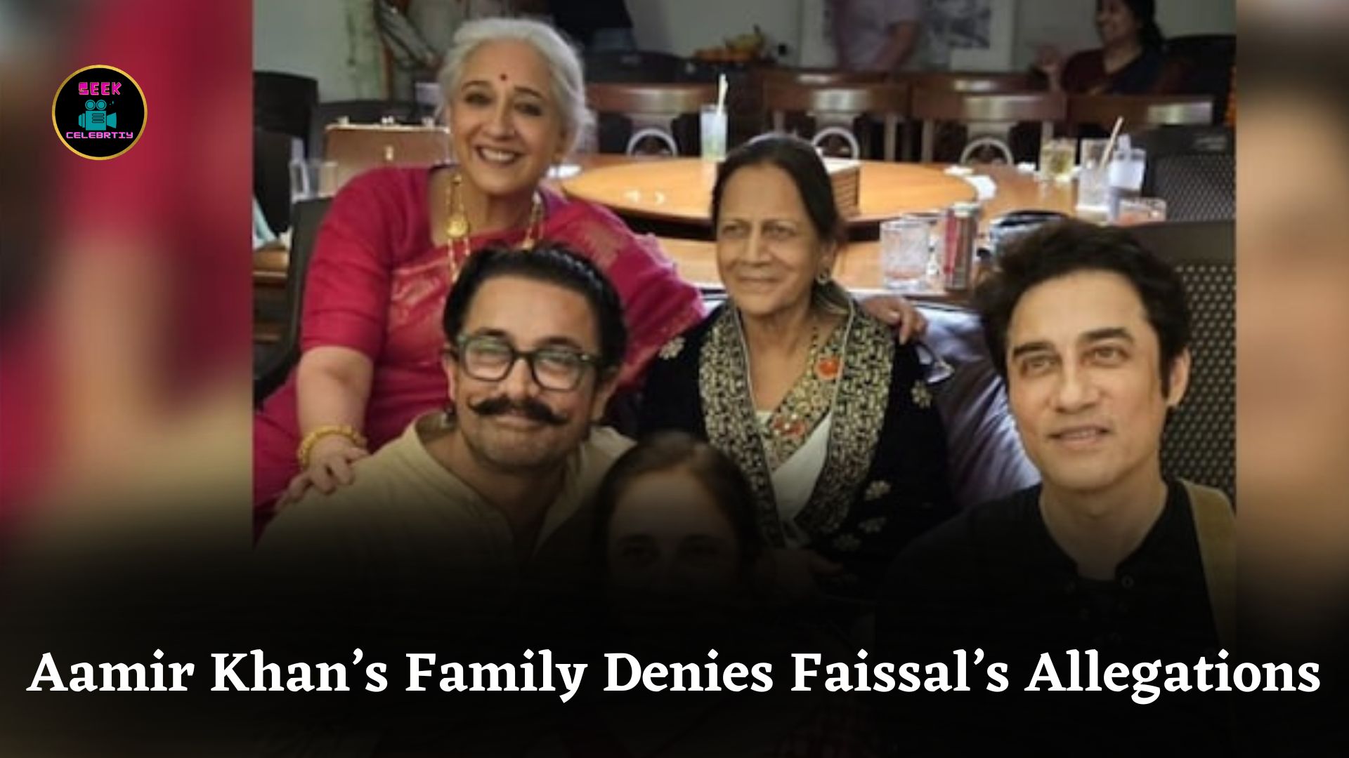 Aamir Khan’s Family Denies Faissal’s Mistreatment Allegations, Calls Claims Hurtful and Misleading