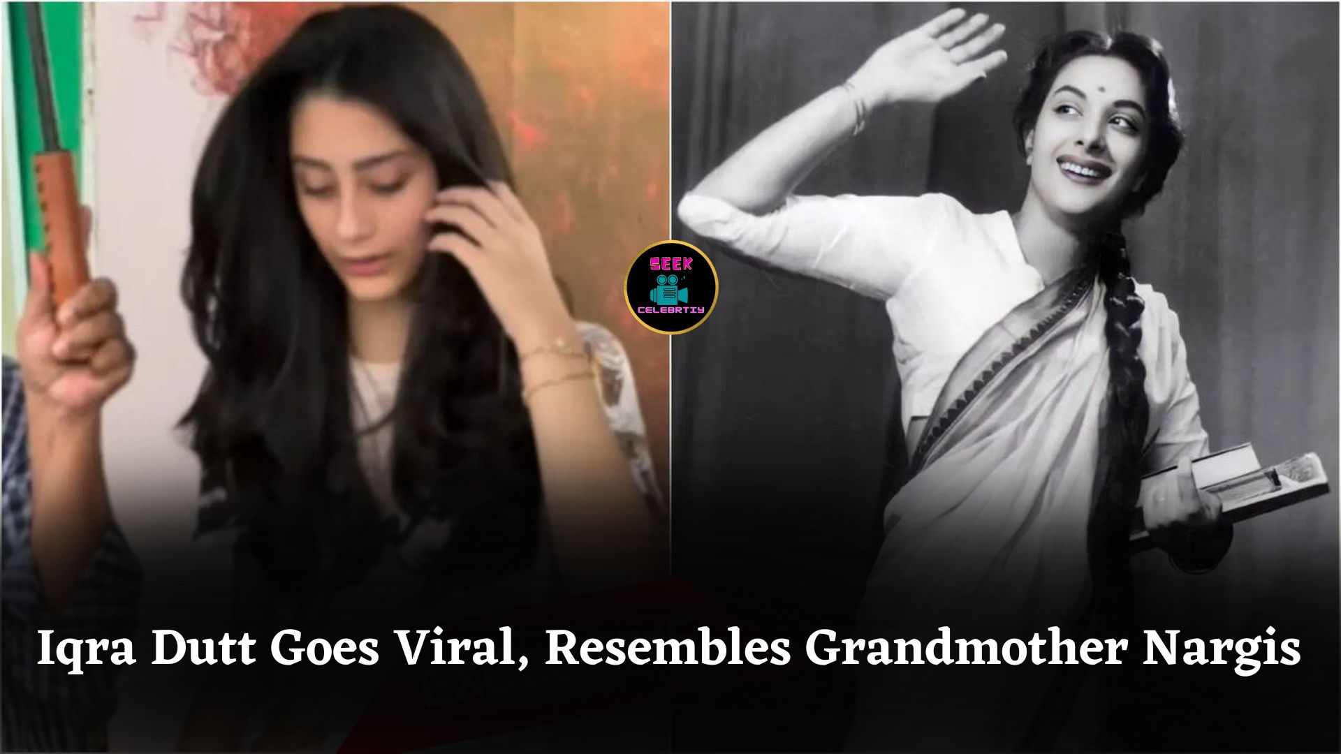 Sanjay Dutt’s Daughter Iqra Dutt Goes Viral, Reminds Fans of Late Grandmother Legendary Actress Nargis