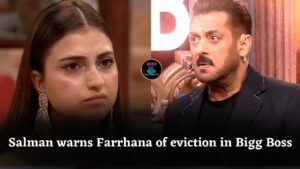 Salman warns Farrhana of eviction in Bigg Boss