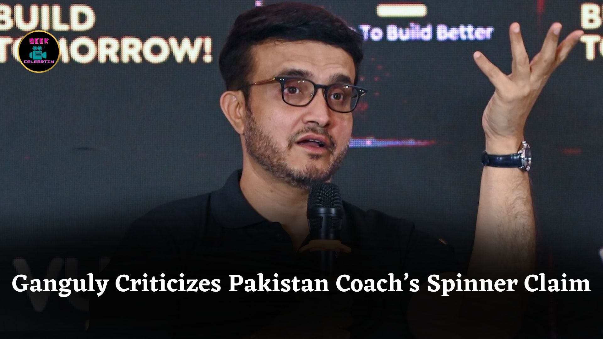 Ganguly Criticizes Pakistan Coach’s Spinner Claim