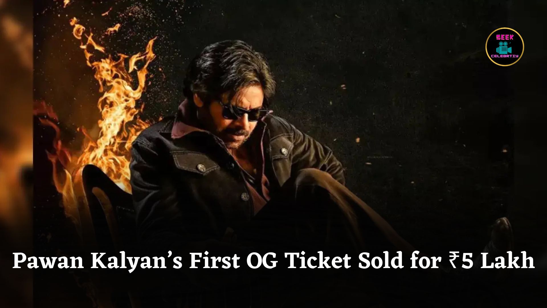 Pawan Kalyan’s First OG Ticket Sold for ₹5 Lakh, Proceeds Donated to Janasena Party