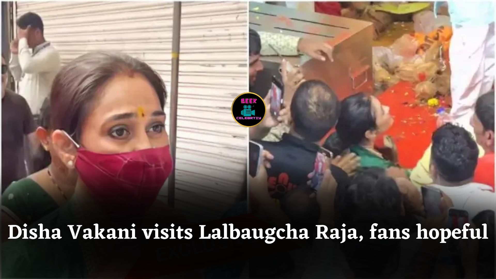 Disha Vakani makes rare Lalbaugcha Raja visit amid ongoing buzz about Dayaben’s return to TMKOC