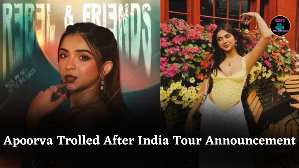 Apoorva Mukhija Announces India Tour, Faces Trolls Questioning What She Will Do On Stage
