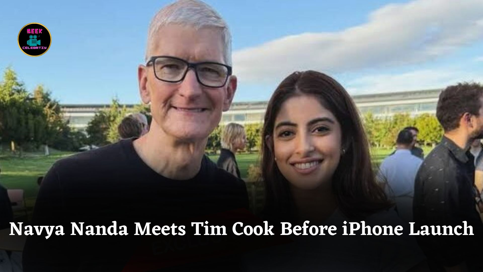 Navya Naveli Nanda Meets Tim Cook at Apple Park Ahead of Exciting iPhone 17 Launch Event