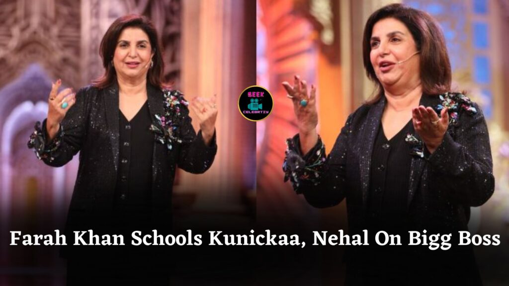 Farah Khan Hosts Bigg Boss 19 Weekend Ka Vaar, Schools Kunickaa, Nehal And Basheer For Behaviour