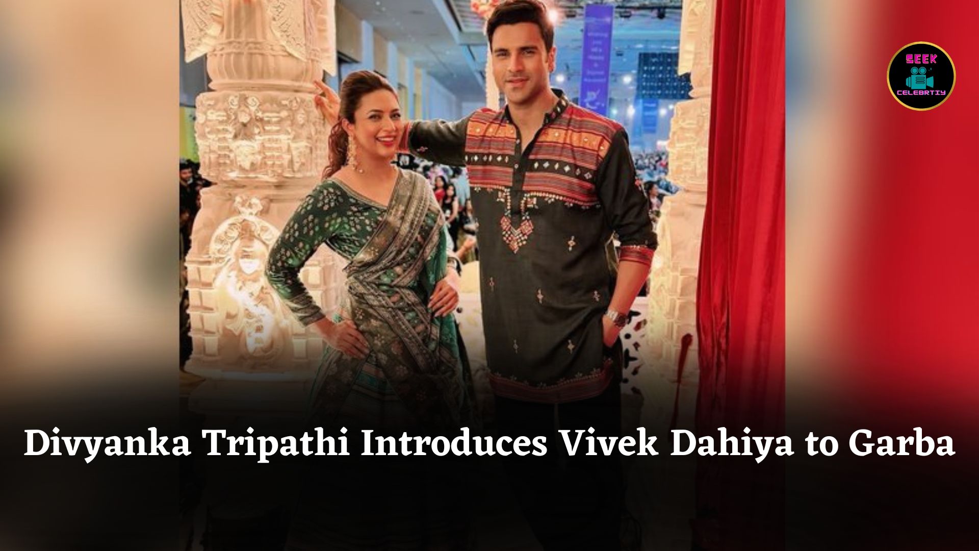 On Navratri, Divyanka Tripathi Joyfully Introduces Husband Vivek Dahiya to Traditional Garba Dance