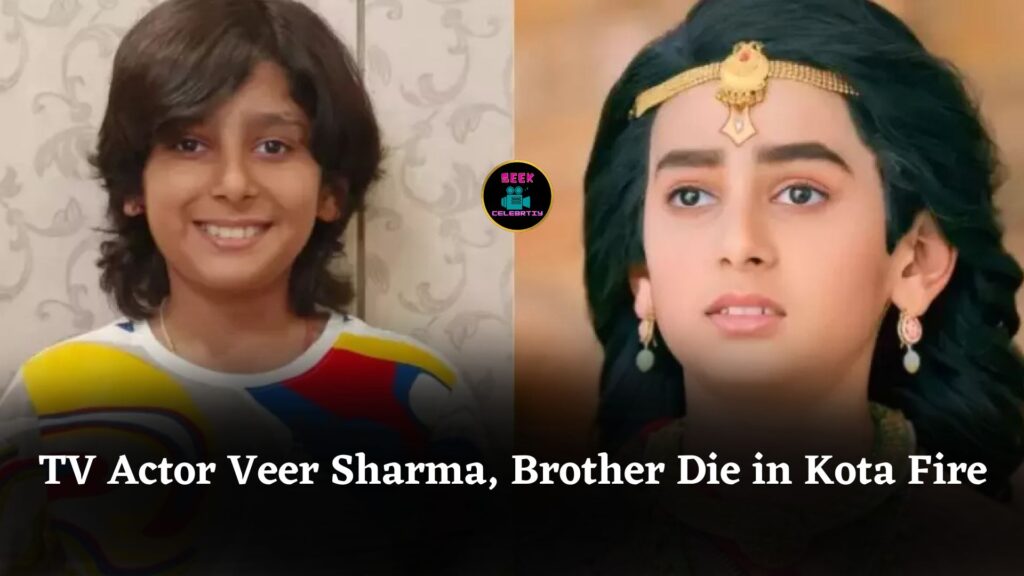 8-Year-Old TV Actor Veer Sharma and Brother Tragically Die in Kota Apartment Fire Incident