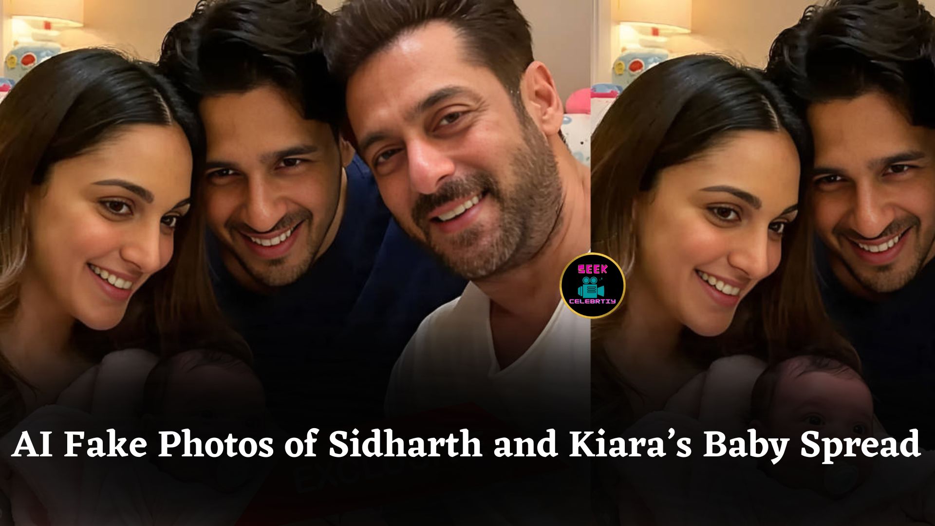 Fake AI Photos of Sidharth Malhotra and Kiara Advani With Baby Confuse Fans Online