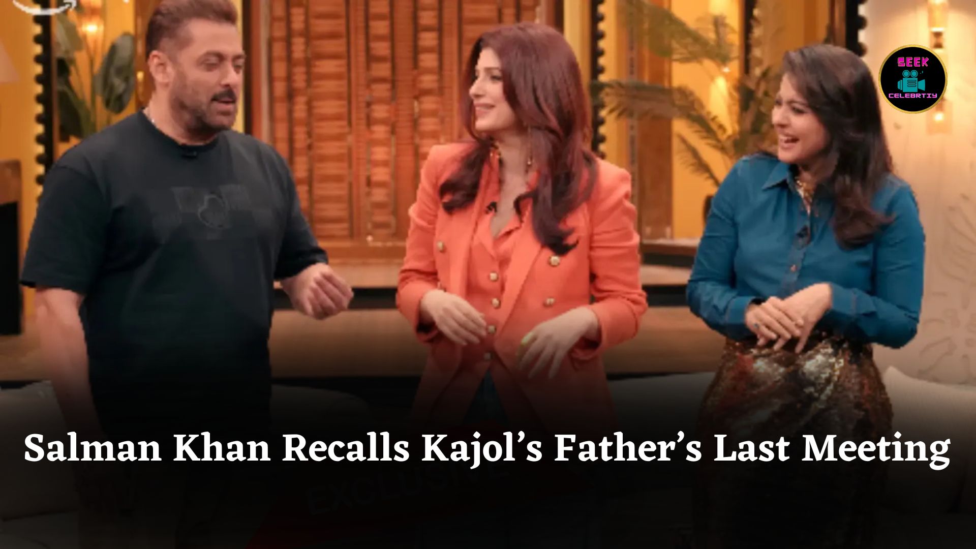 Salman Khan Shares Emotional Last Meeting with Kajol’s Father Shomu Mukherjee on New Show
