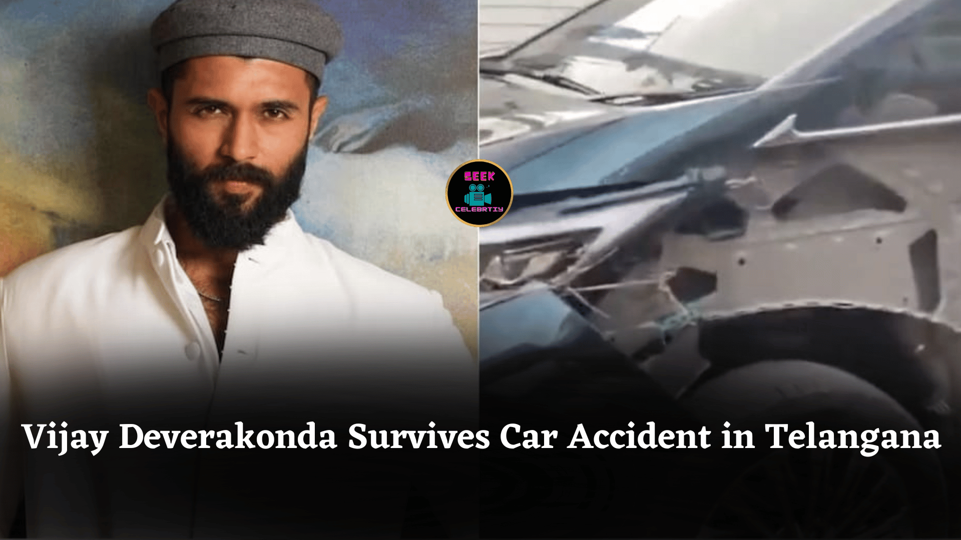 Vijay Deverakonda Survives Car Accident in Telangana
