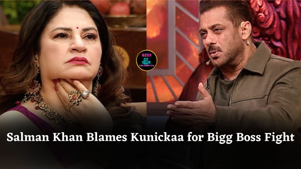 Salman Khan Slams Kunickaa Sadanand for Instigating Fight Between Amaal Mallik and Abhishek Bajaj