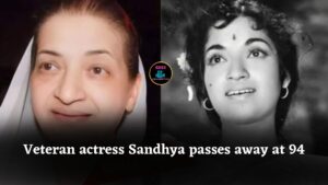 Veteran Actress Sandhya, Star of ‘Do Ankhen Barah Haath’ and ‘Navrang’, Passes Away at 94