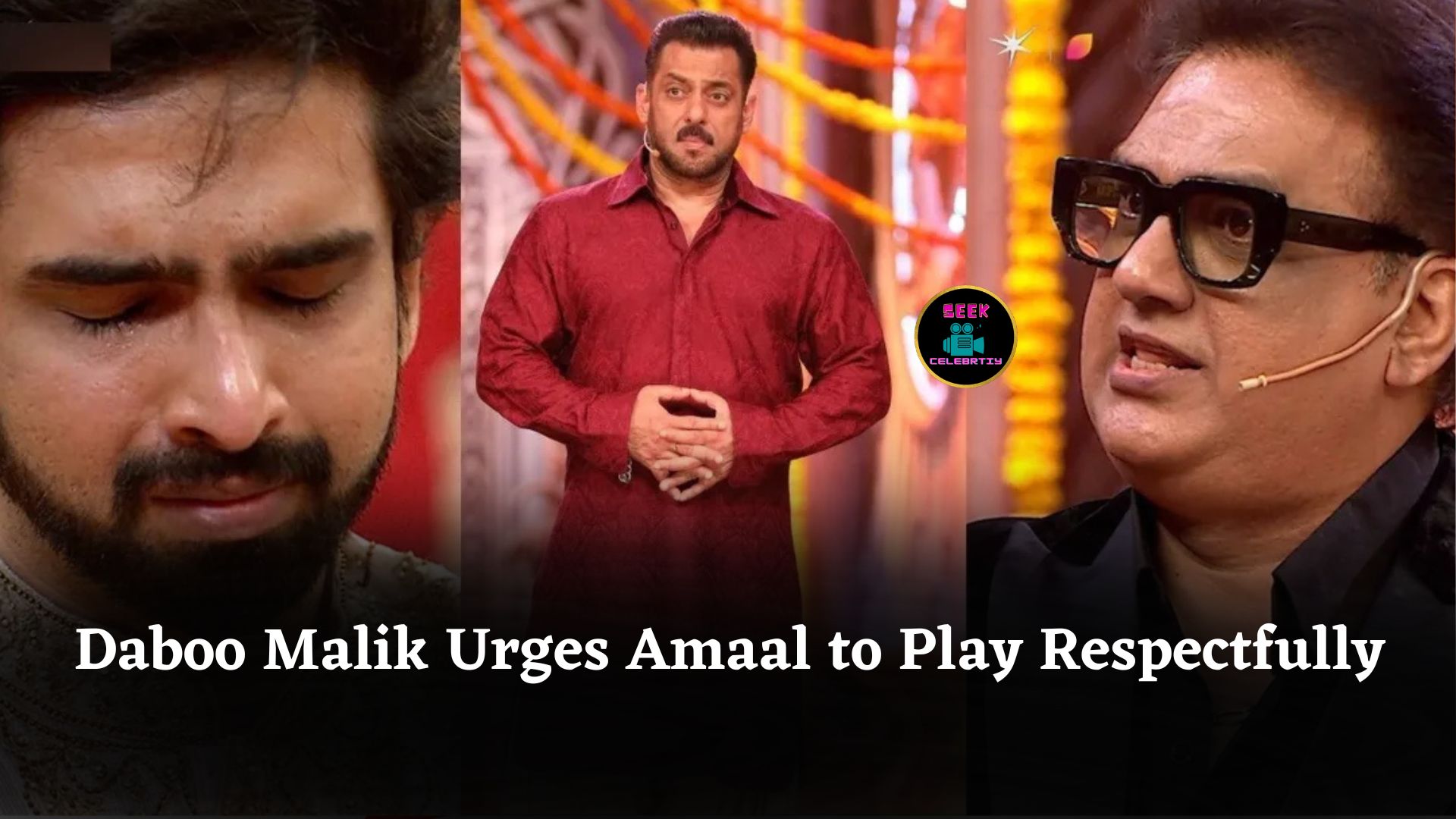 Bigg Boss 19: Daboo Malik Advises Son Amaal Mallik to Control Behavior and Play with Respect