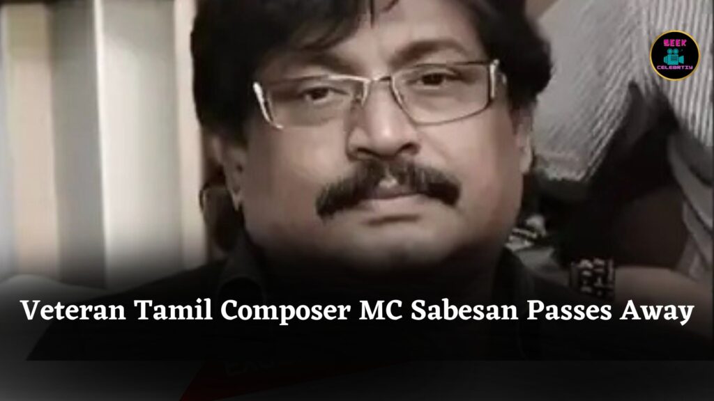 Veteran Tamil Music Composer MC Sabesan of Sabesh-Murali Duo Passes Away at 68
