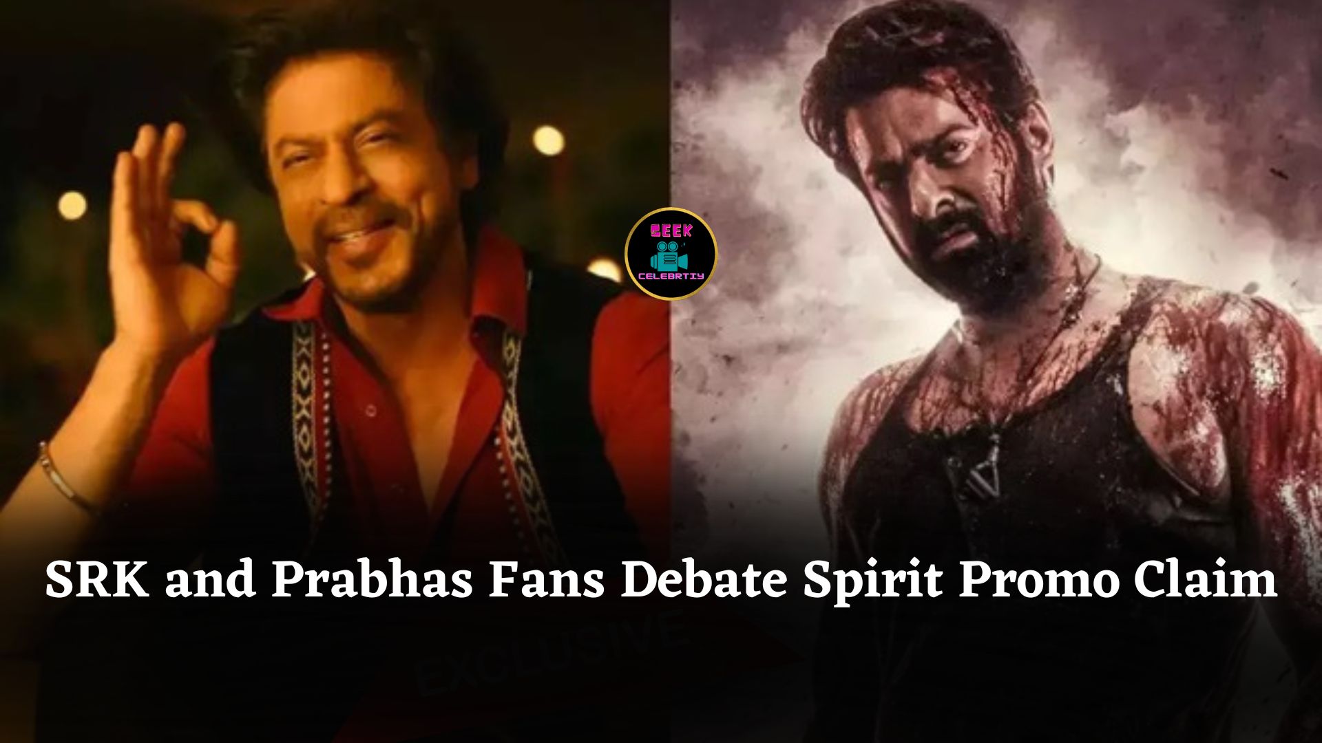 Shah Rukh Khan and Prabhas Fans Clash Over Spirit Promo Calling Prabhas India’s Biggest Superstar