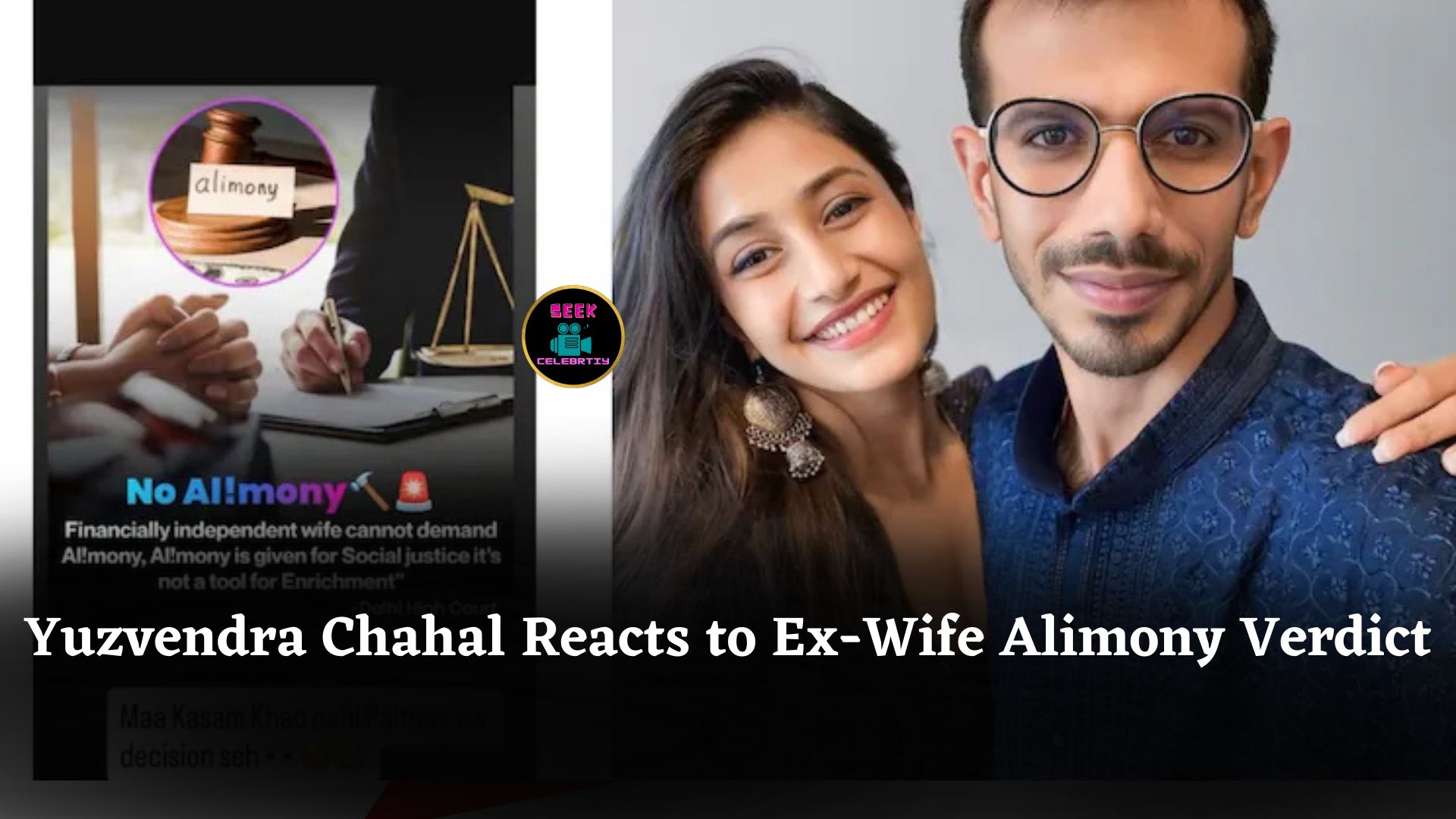 Yuzvendra Chahal Reacts to Ex-Wife Dhanashree Verma’s Alleged Rs 4 Crore Alimony Verdict