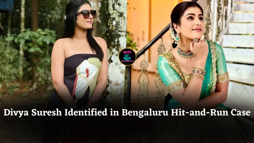 Kannada Actress Divya Suresh Identified as Driver in Bengaluru Hit-and-Run Accident Injuring 3 People