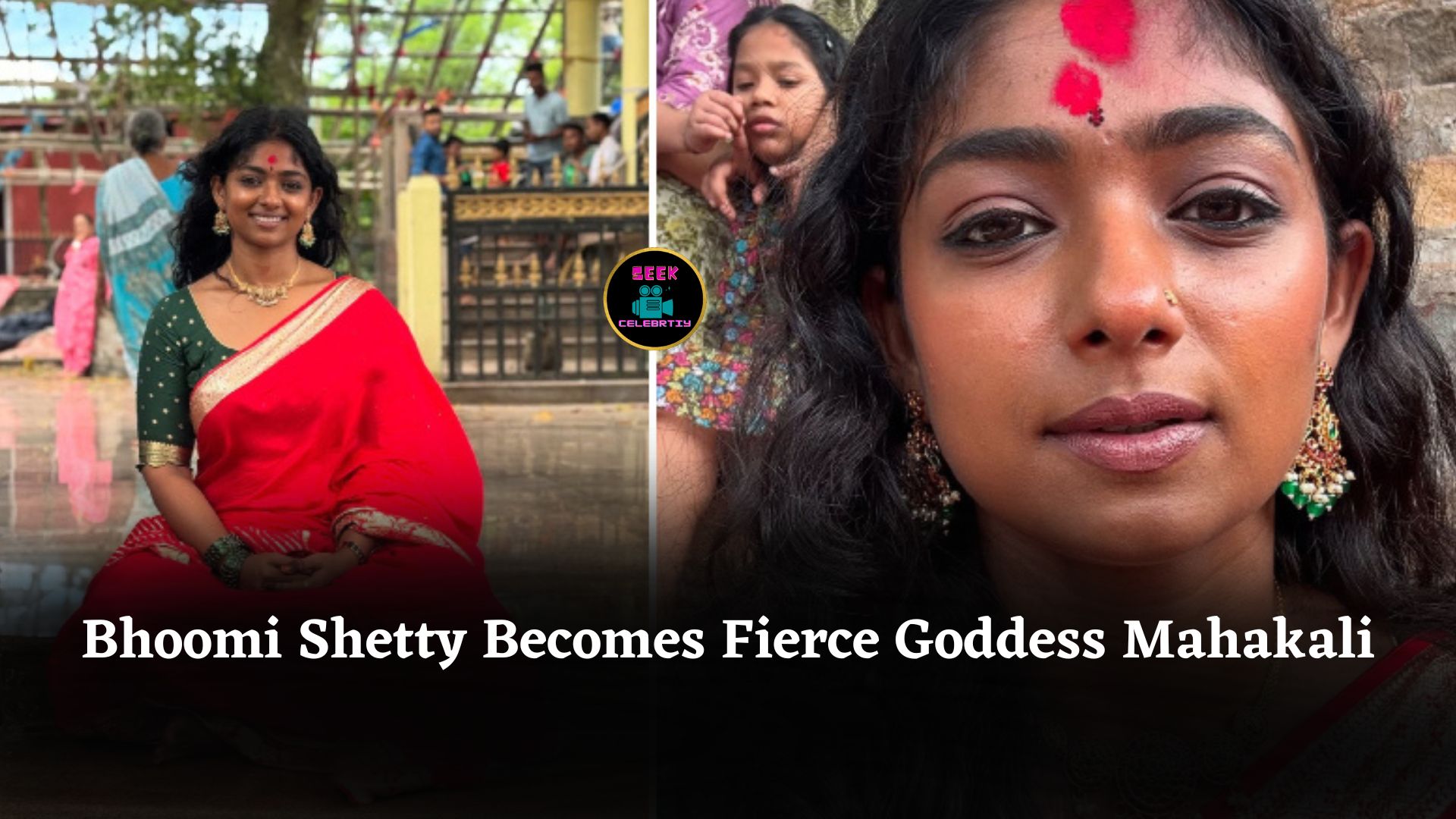 Bhoomi Shetty Transforms Into Fierce Goddess Mahakali In Puja Kolluru’s New Superhero Universe Film