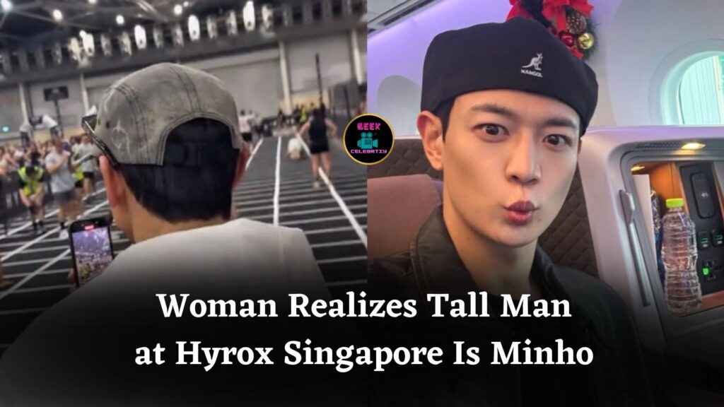 Woman at Hyrox Singapore Realizes Tall Man Blocking View Is Shinee’s K-pop Star Minho Live