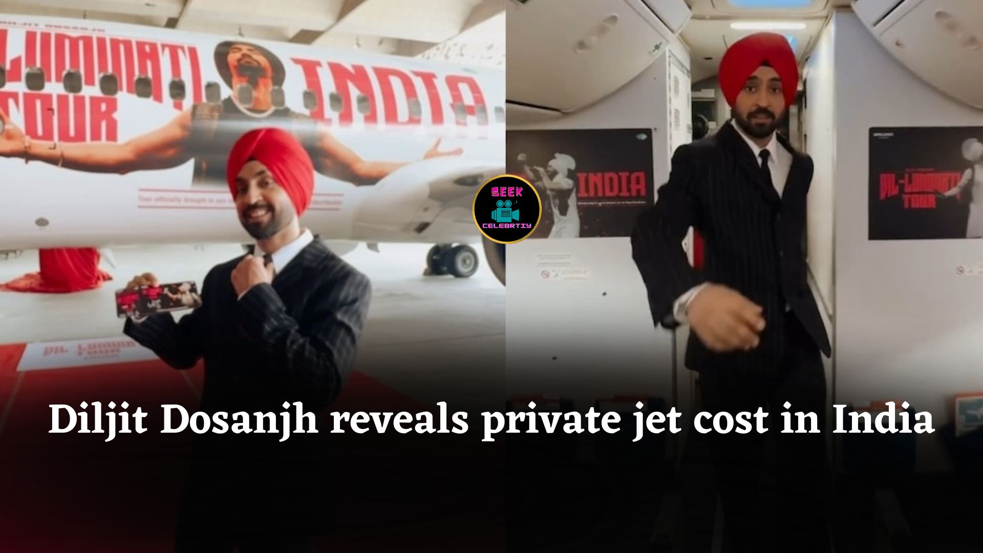 Diljit Dosanjh Reveals What It’ll Cost You To Rent A Private Jet For Your Next Trip In India