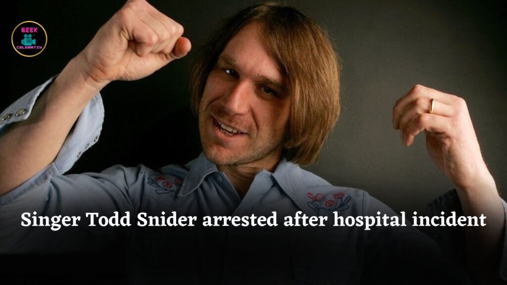 Singer Todd Snider arrested in Utah after allegedly threatening hospital staff during tour visit