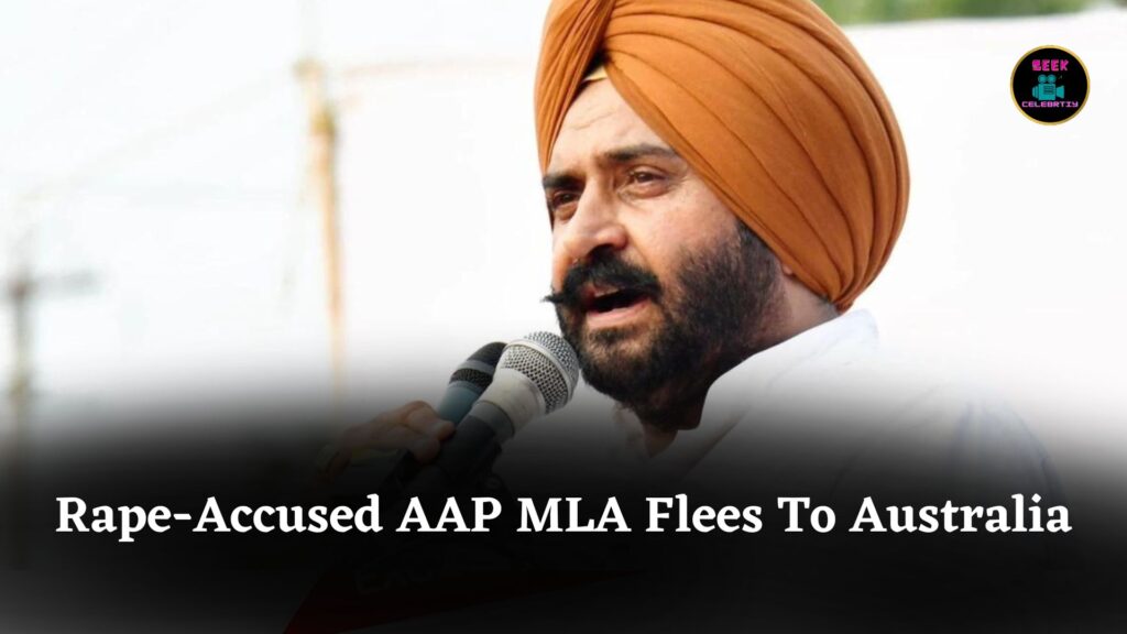 Rape-Accused AAP MLA Harmeet Singh Pathanmajra Escapes Police Custody And Flees To Australia