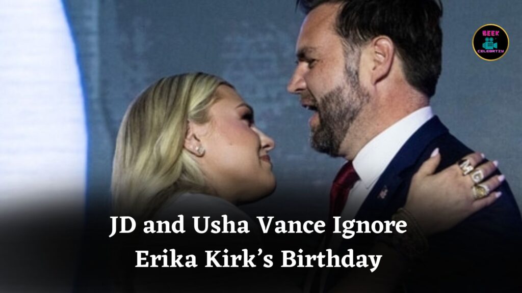 JD and Usha Vance Snub Erika Kirk’s Birthday After Viral Hug Sparks Marriage Speculation Online