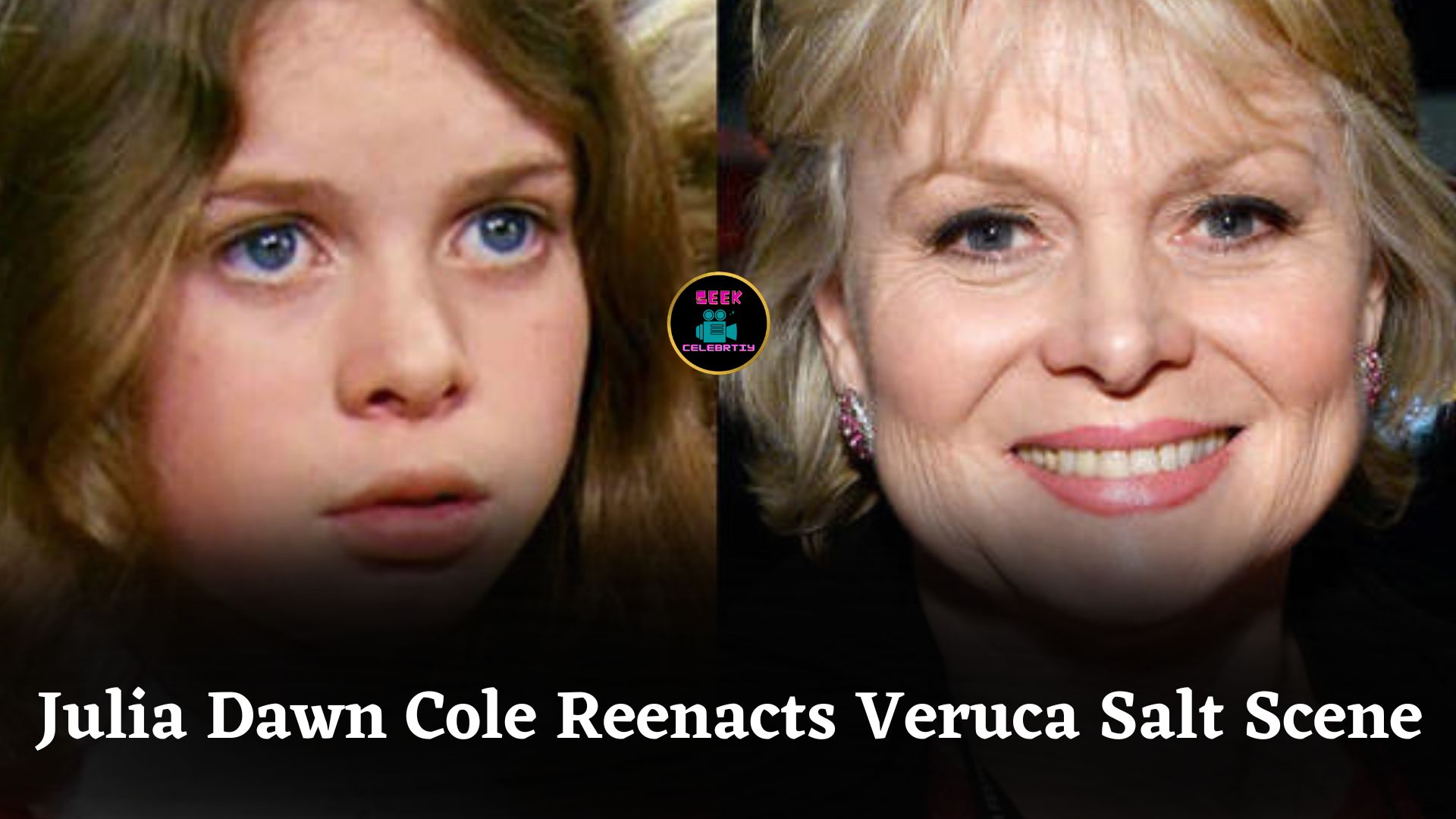Julia Dawn Cole, 68, Recreates Iconic Veruca Salt Golden Goose Scene From Original ‘Willy Wonka’