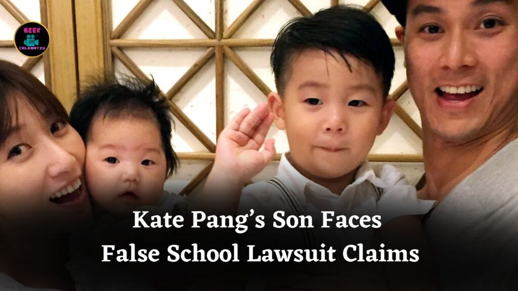 Kate Pang Defends 10-Year-Old Son Against False School Lawsuit Claim From Classmate’s Parent