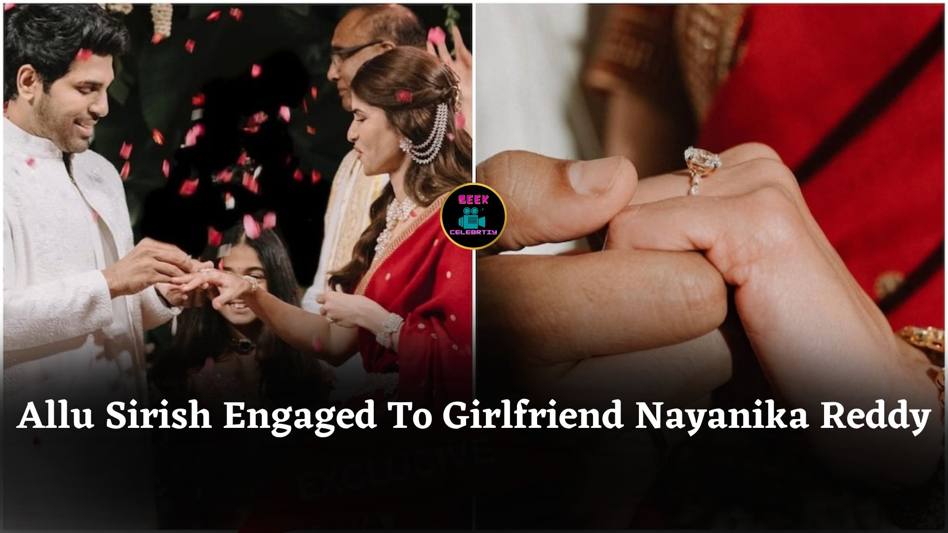 Allu Sirish Gets Engaged To Girlfriend Nayanika Reddy In Beautiful Intimate Ceremony Attended By Family