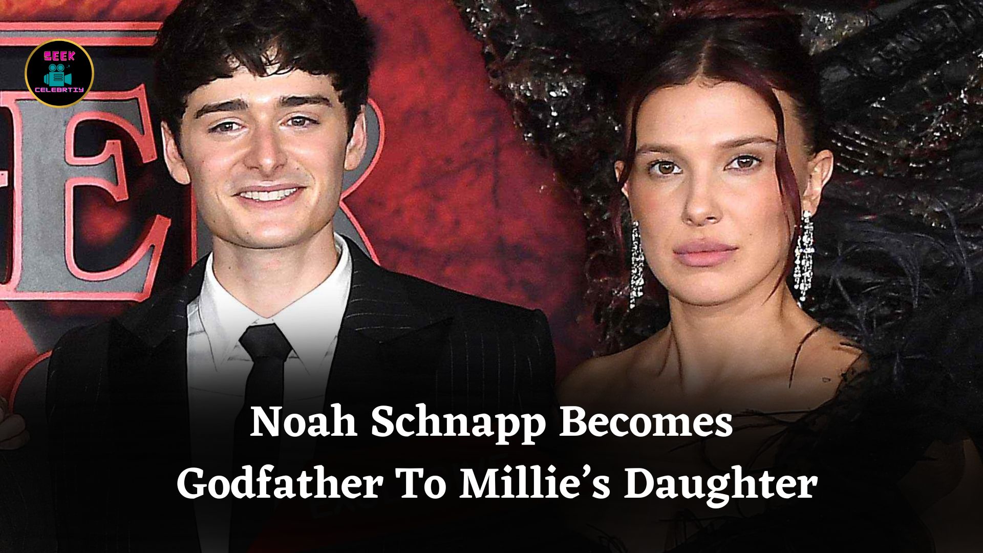 Noah Schnapp Becomes Proud Godfather To Millie Bobby Brown And Jake Bongiovi’s Adopted Daughter