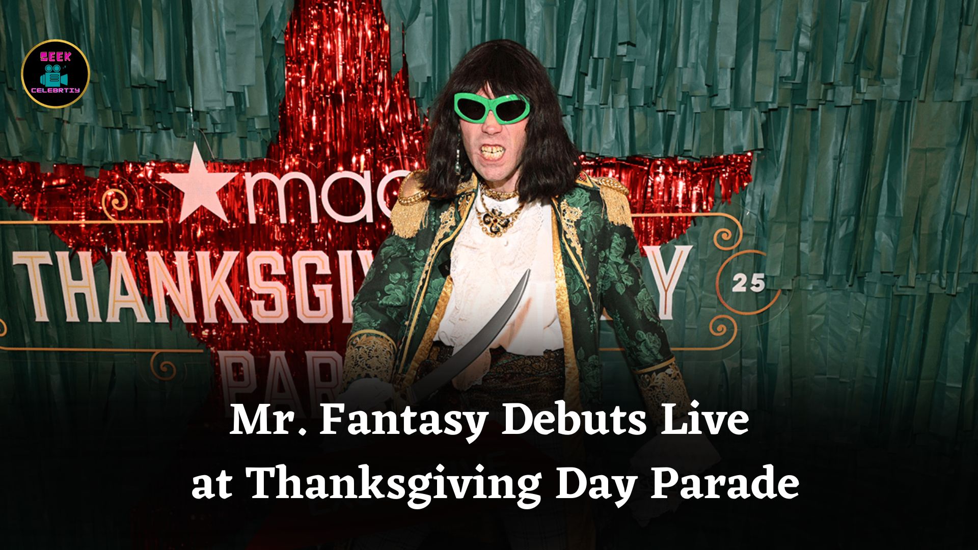 Mr. Fantasy Makes Electrifying Live Debut During Pirate-Themed Performance at 2025 Thanksgiving Day Parade