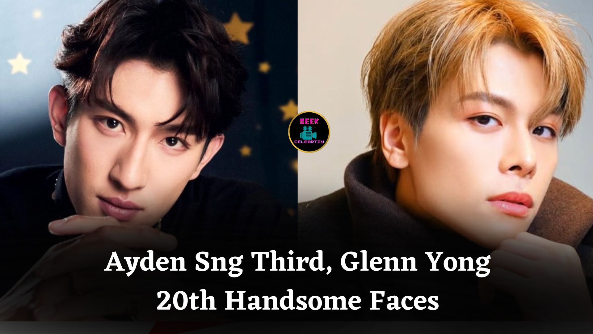 Ayden Sng Ranks 3rd, Glenn Yong 20th in World's 100 Most Handsome Faces 2025