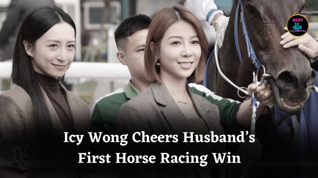Icy Wong Celebrates Husband Fung Pak-kei’s First Hong Kong Horse Racing Victory at Sha Tin