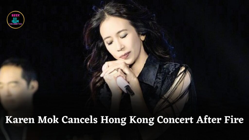 Karen Mok Cancels December Hong Kong Concert Following Tragic Wang Fuk Court Fire Incident