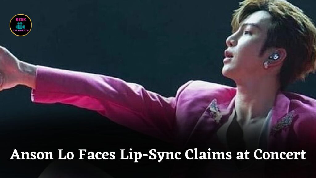 Anson Lo Sparks Debate with Lip-Sync Allegations During AsiaWorld-Expo Concert Finale Performance