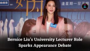 Bernice Liu’s New Role As University Lecturer Sparks Online Debate Over Her Changed Appearance